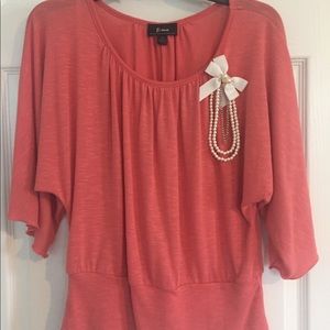Like new, knit dress blouse